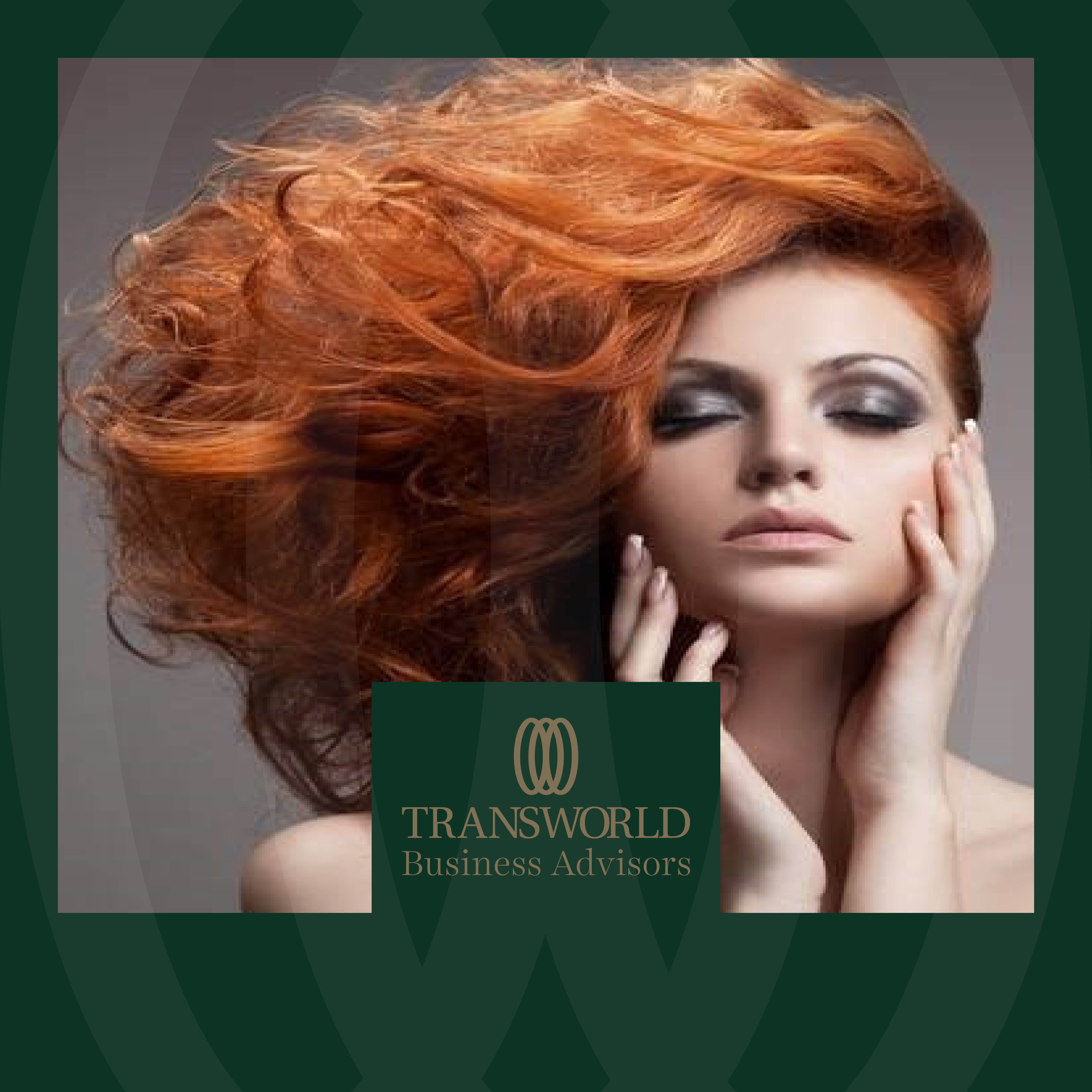 Thriving Stamford town centre and hairdresser Transworld
