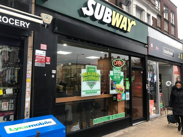 Subway Franchise for sale in London
